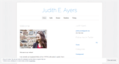 Desktop Screenshot of juditheayers.com